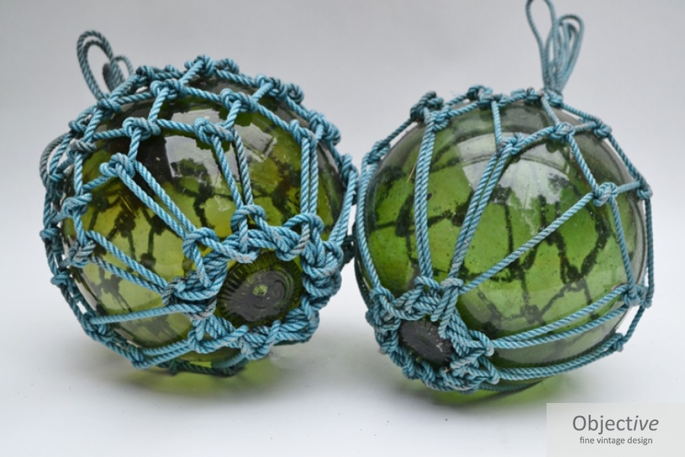 Marine Glass Floats Objective Fine Vintage Design