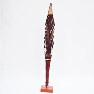 Tiwi-Aboriginal-Spear-Head, Tiwi-Art, Aboriginal-Art, Aboriginal-Spear 