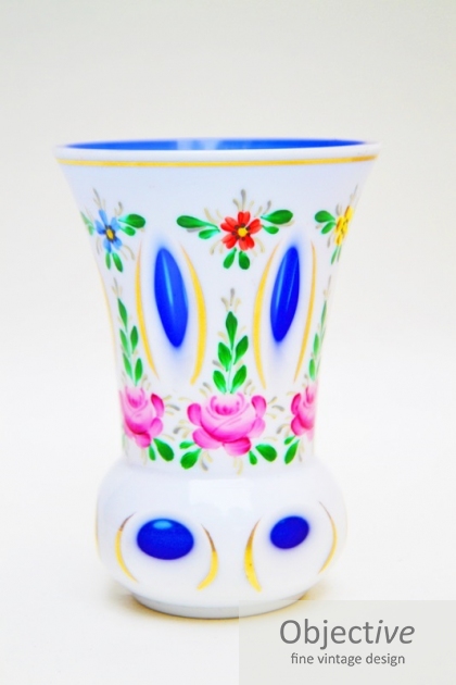 Bohemian-Glass-Vase, 