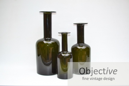 Otto-Braver, Bottle-Vases, Holmgaard,