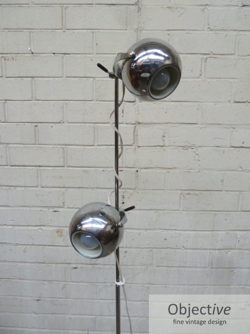 Vintage eyeball store floor lamp