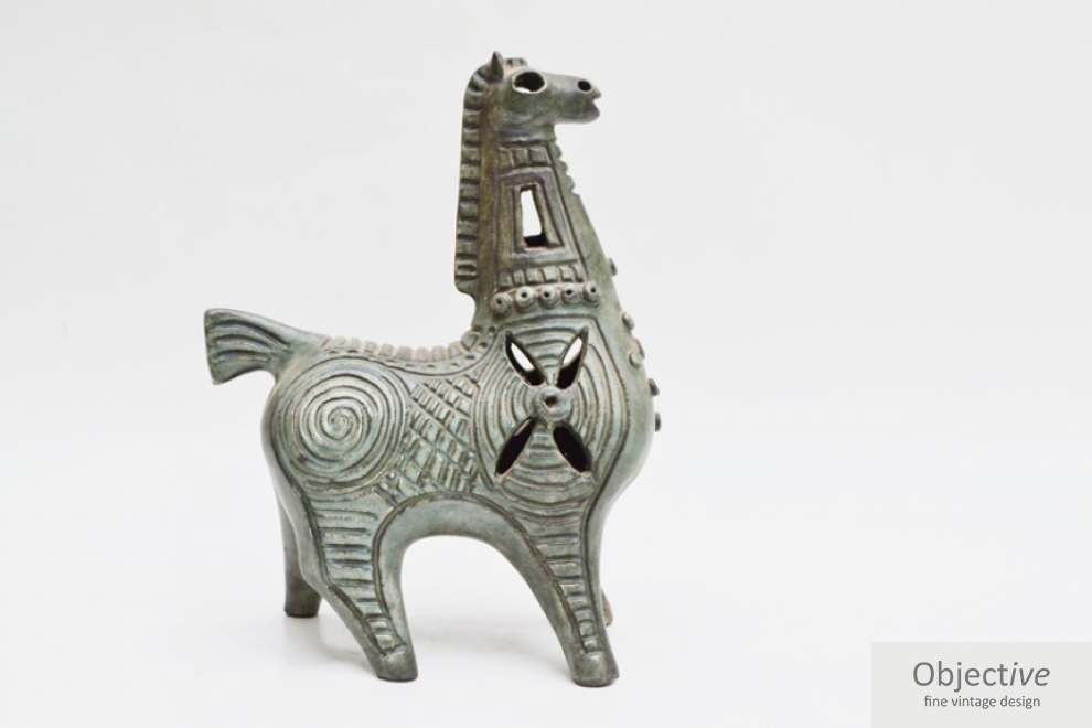 Gus McLaren Pottery Horse Figure | Objective Fine Vintage Design