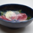 Moorcroft-hibiscus-bowl, Moorcroft-pottery,