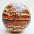 Spherical-Rock, gneissic-banding, 