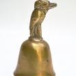 Kookaburra-Handle-Brass-Bell, Kookaburra-Memorabilia, Australiana,