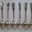 Latvian_875_silver_Teaspoons,  Latvian_ silver, Latvian_teaspoons, 
